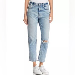 Current Elliot vintage cropped slim boyfriend jeans